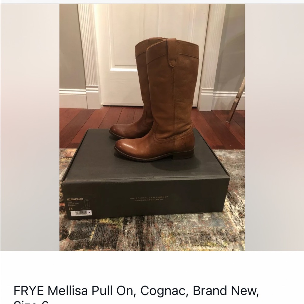 FRYE Mellisa boots, brand new, size 6. Comes with box.